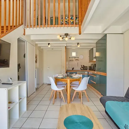 Duplex Avec Piscine Commune, Jardin Privé Et Wifi - Fr-1-841-32 Apartamento *